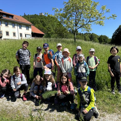 Kleine Pause beim Gasthaus Neuhaus