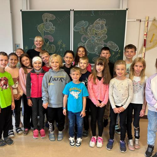 Hurra, in der 3. Klasse!