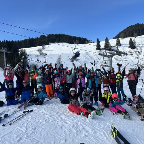 Kinder im Schnee!