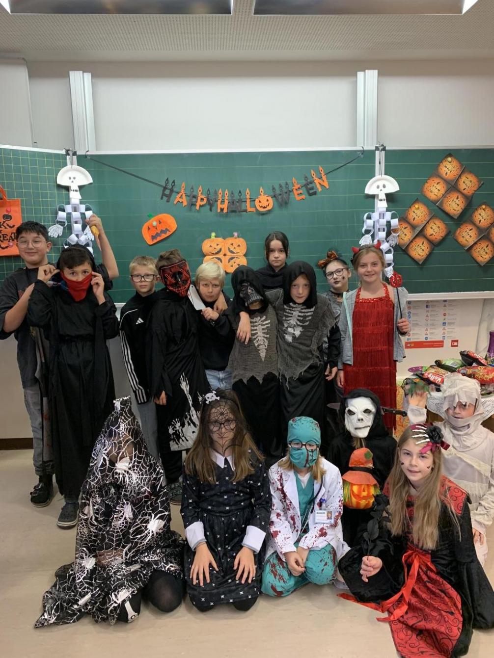 Unsere Halloweenfeier
