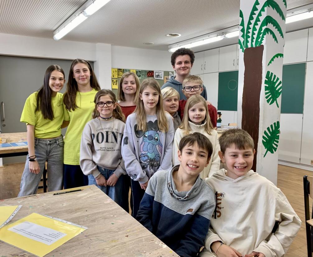 Besuch in der Mittelschule