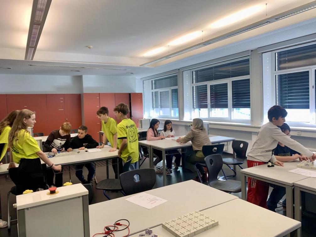 Besuch in der Mittelschule