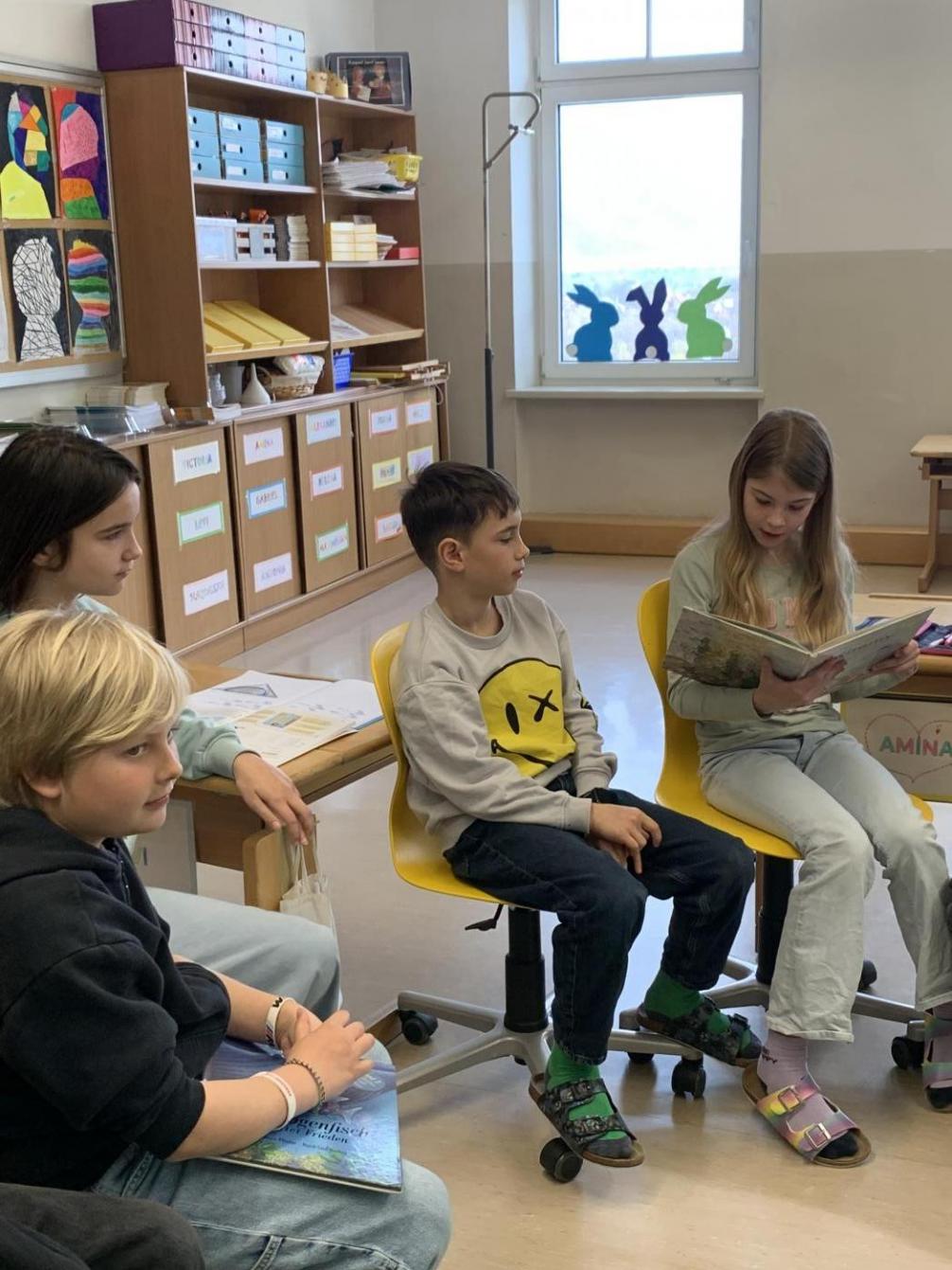 Vorlesetag im  Kindergarten