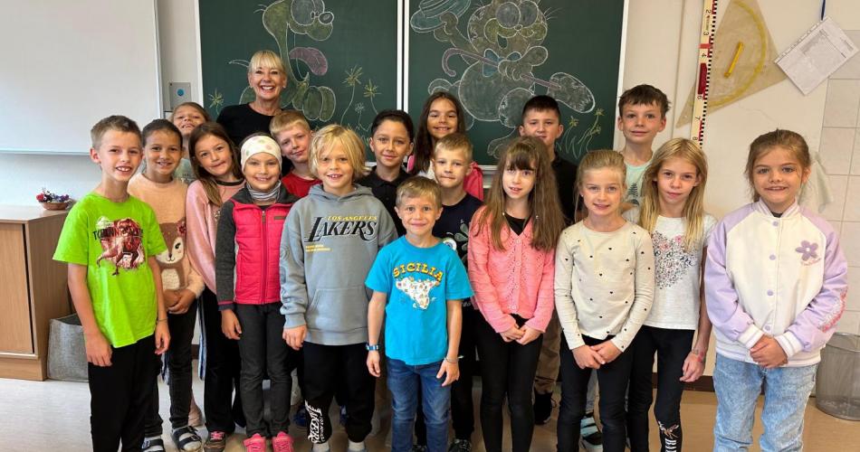 Hurra, in der 3. Klasse!