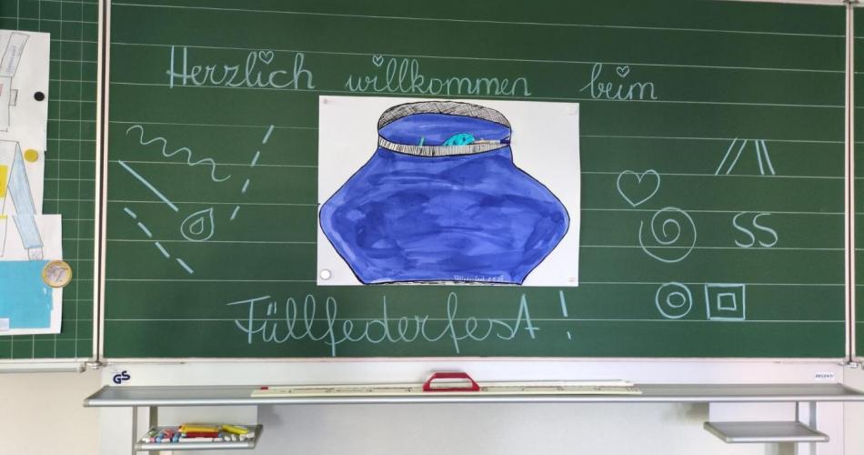 Plakat Füllfederfest